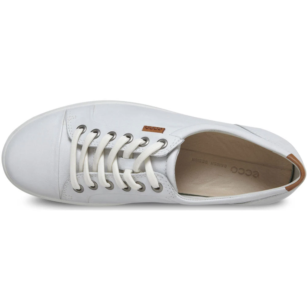 Ecco Soft 7 Sneaker White Leather (Women's) 6 Ecco Soft 7 Sneaker White Leather (Women's) - Image 6