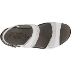 SAS Nudu Sandal White Leather (Women's) -Shoes Sales Store white 6 cd3bf8ce d729 4cc4 89af d14620412f95