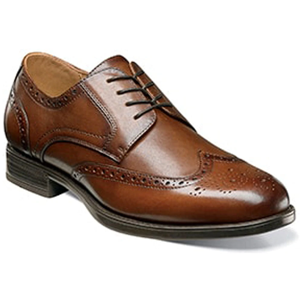 Florsheim Midtown Wingtip Oxford Cognac Leather (Men's) 1 Florsheim Midtown Wingtip Oxford Cognac Leather (Men's)